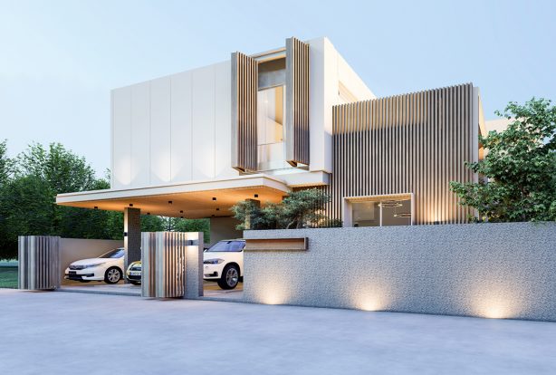 ออกแบบหลังคาซ่อนเมทัลชีท